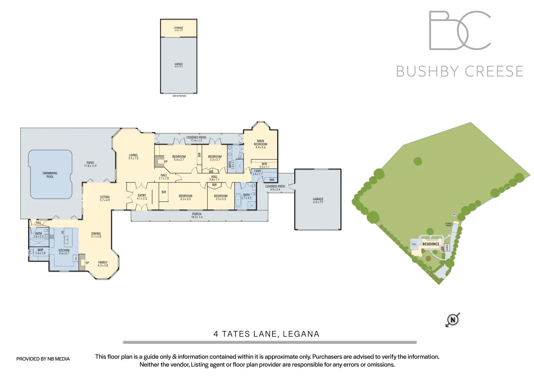 4 Tates Lane floorplan