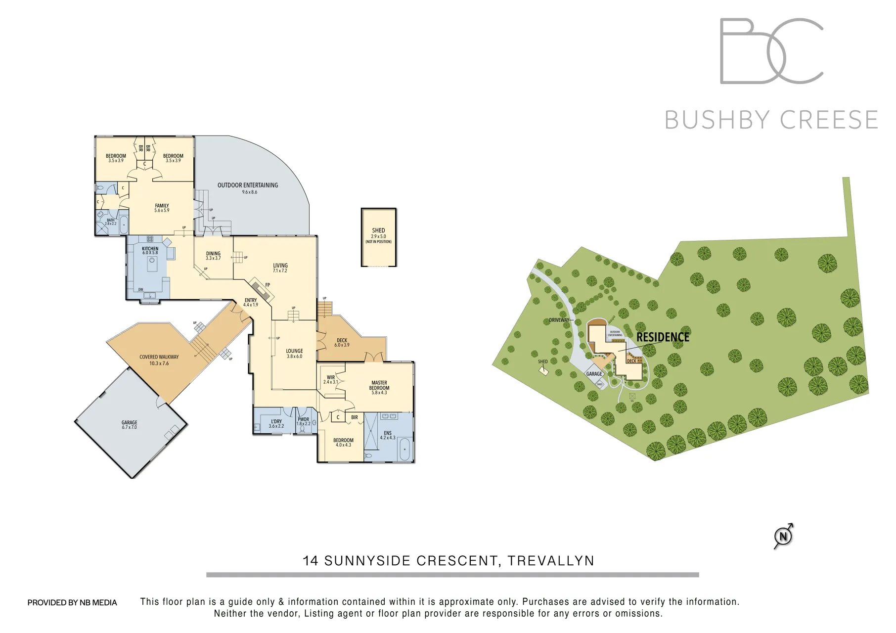 14 Sunnyside  Crescent floorplan
