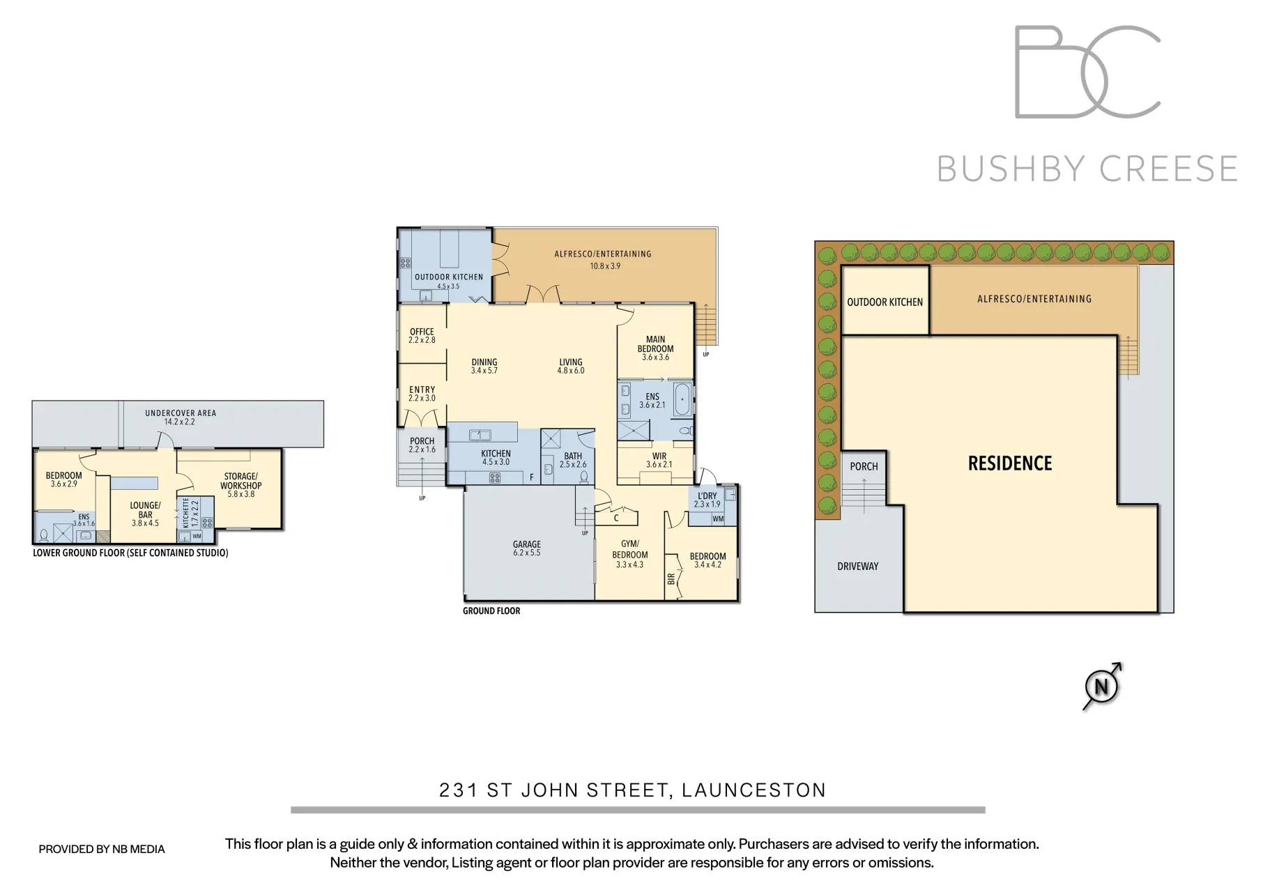 231 St John Street floorplan