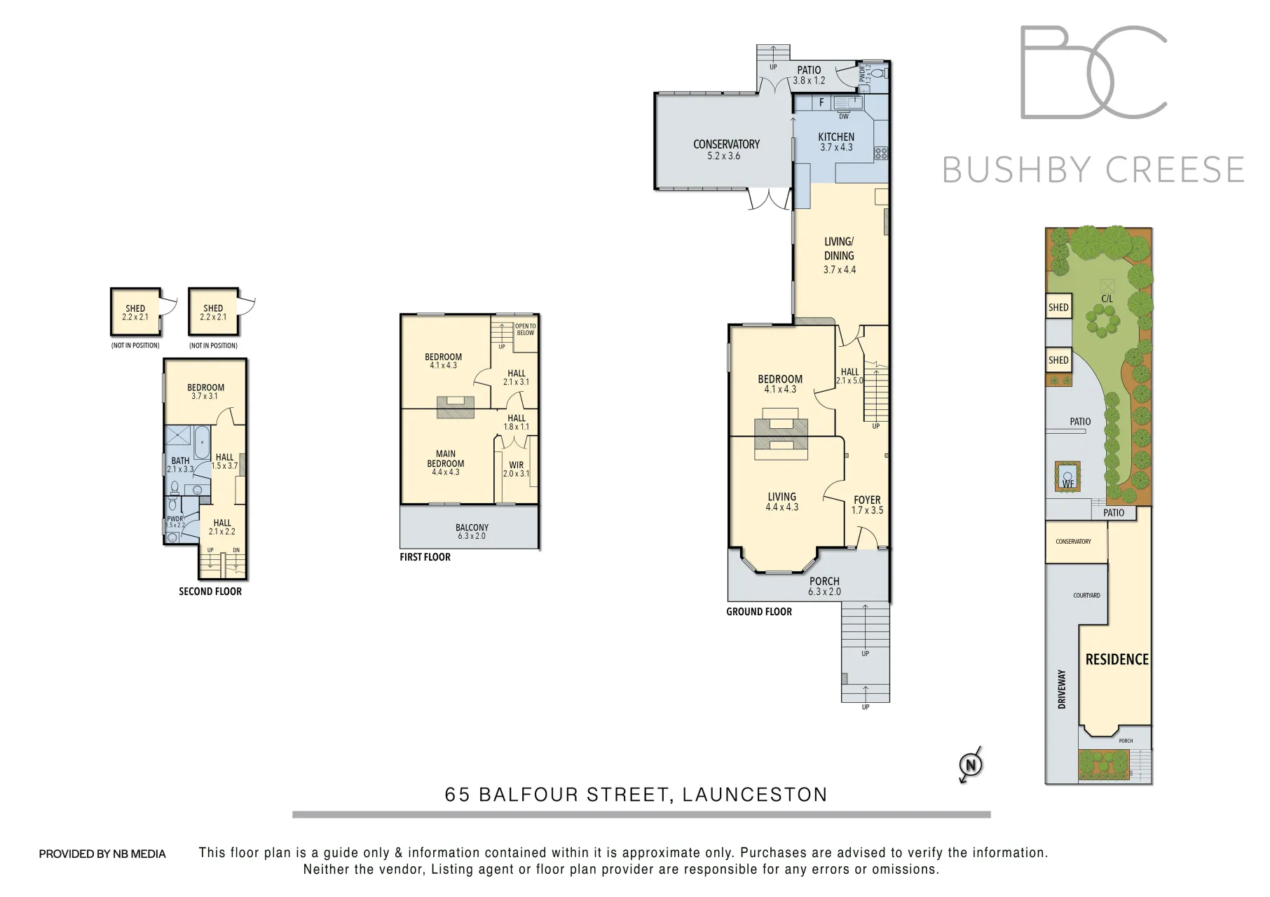 65  Balfour Street floorplan