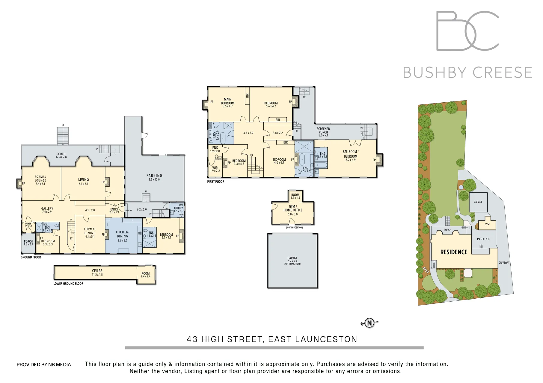 43 High Street floorplan