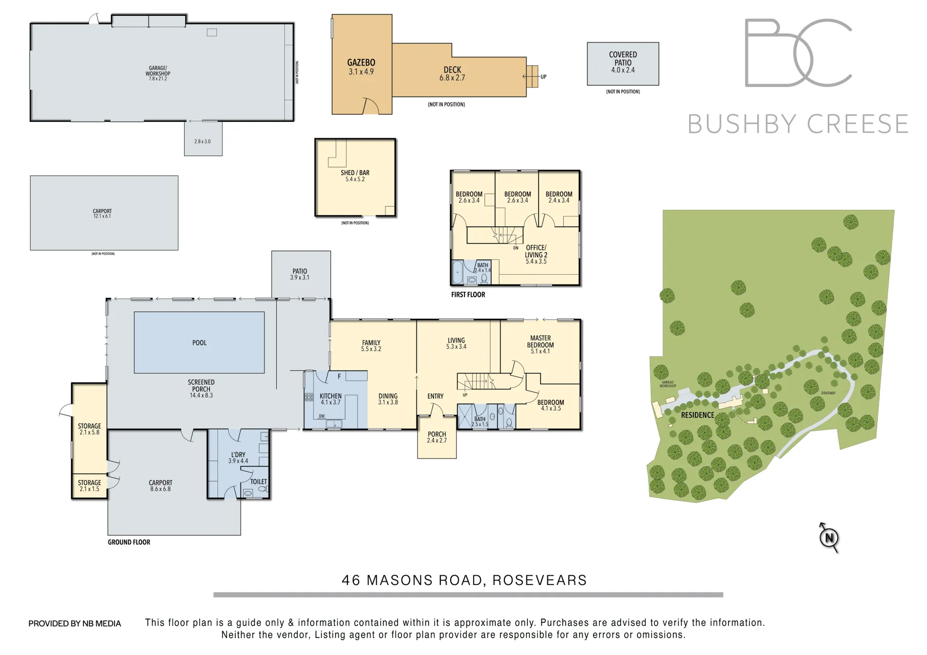 46 Masons Road floorplan