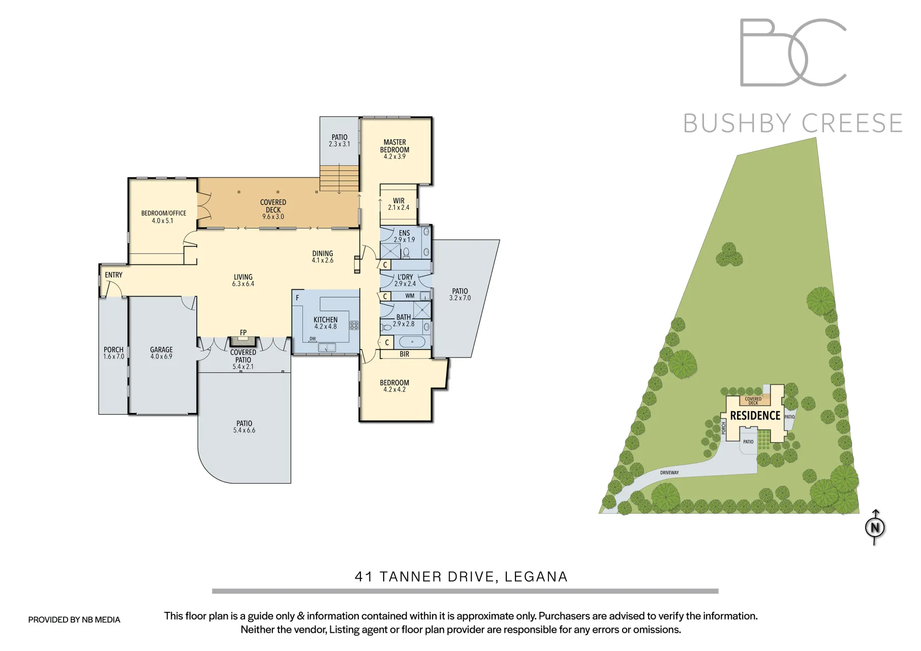 41 Tanner Drive floorplan