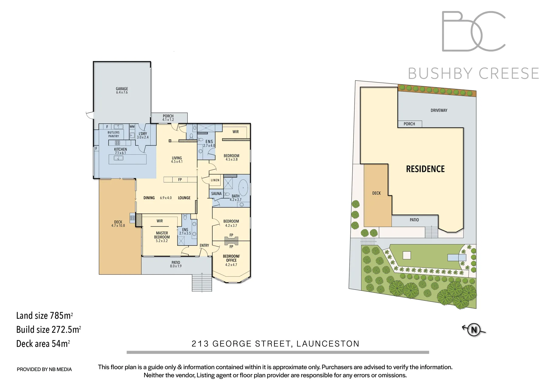 213 George Street floorplan