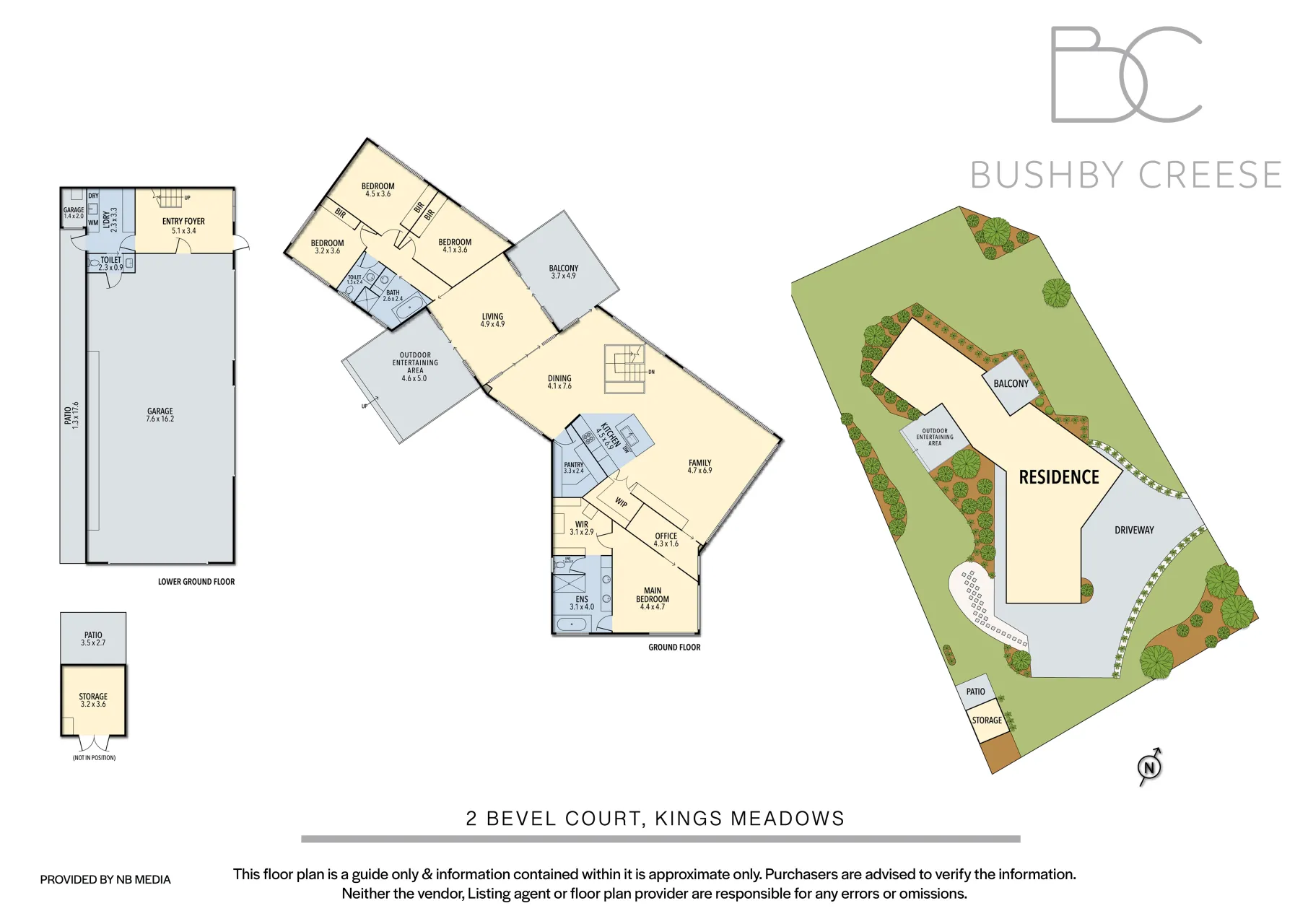 2 Bevel Court floorplan