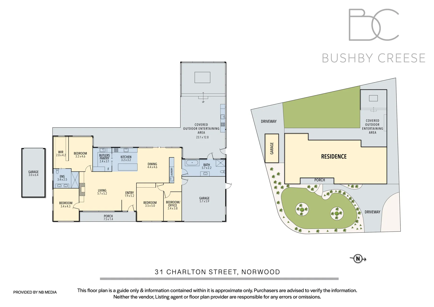 31 Charlton Street floorplan