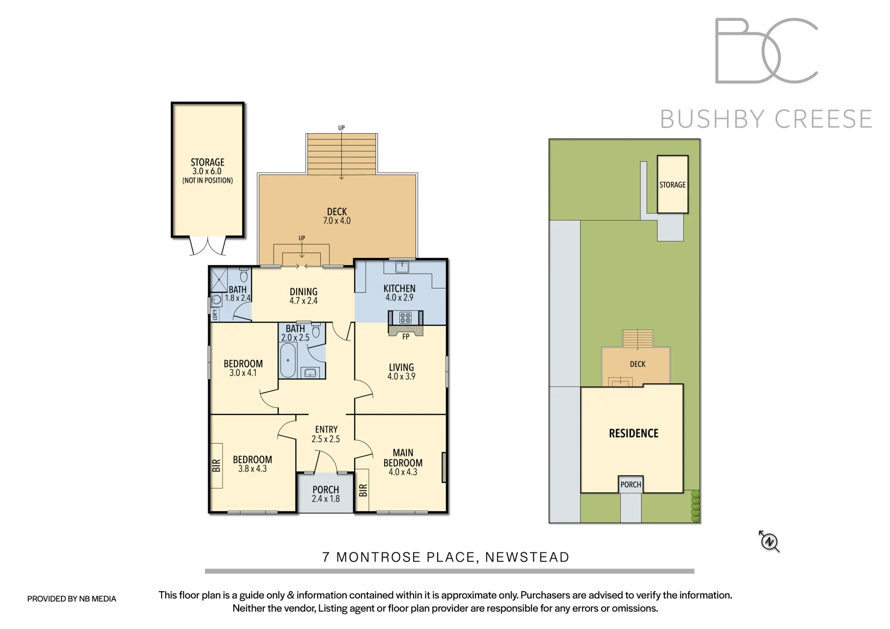 7 Montrose Place floorplan