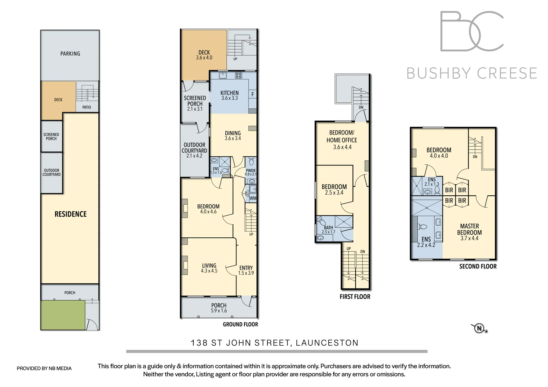 138 St John Street floorplan