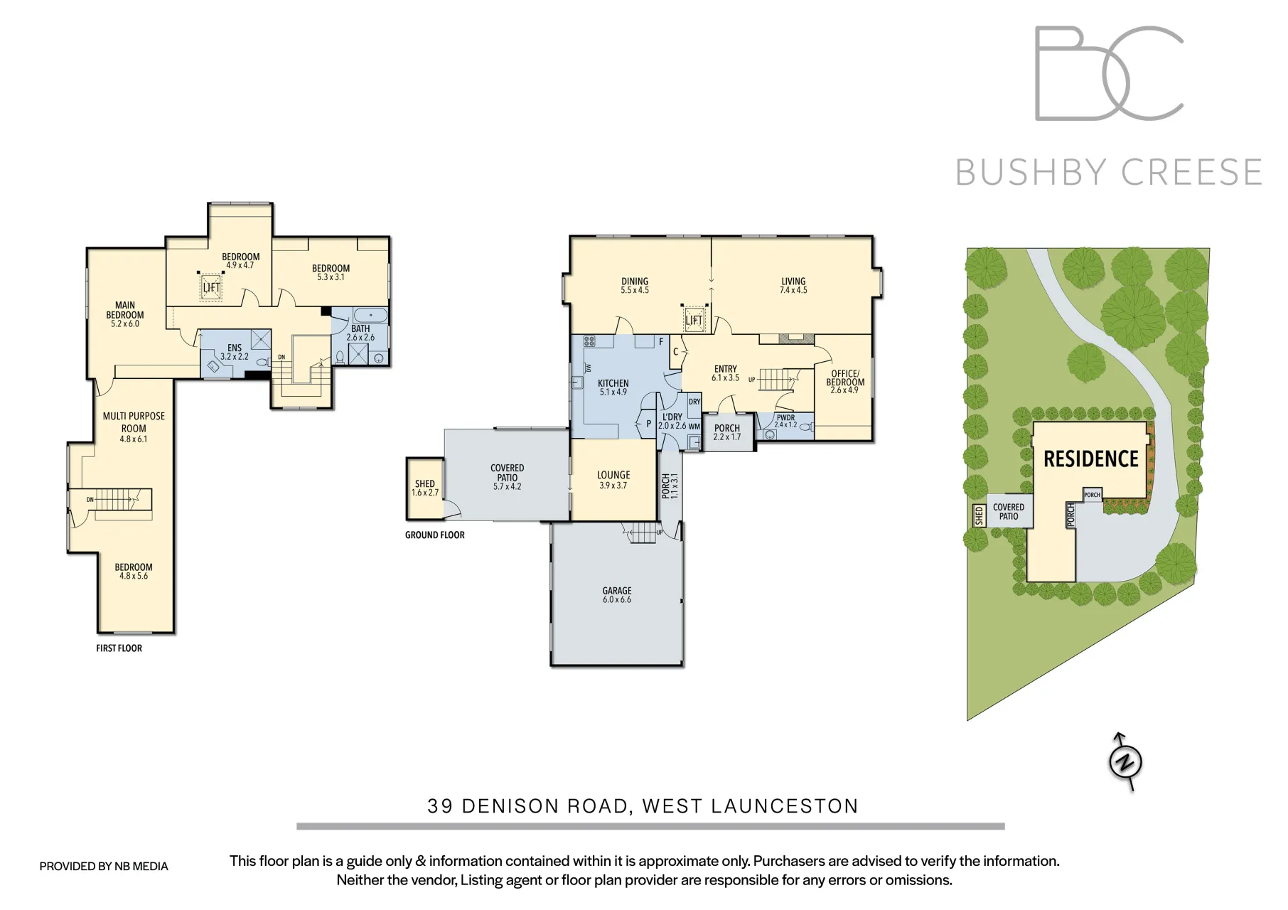 39 Denison Road floorplan