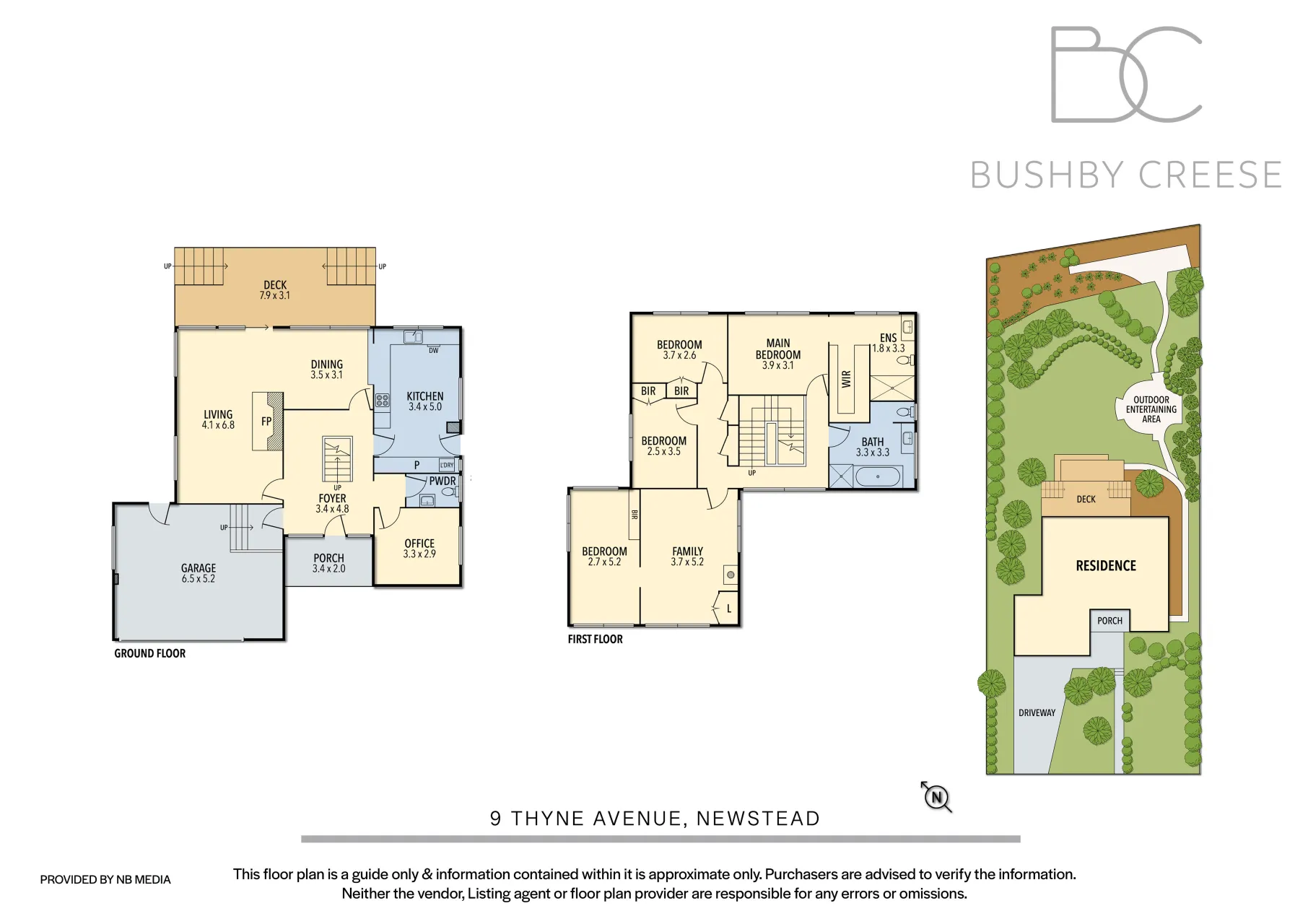 9 Thyne Avenue floorplan