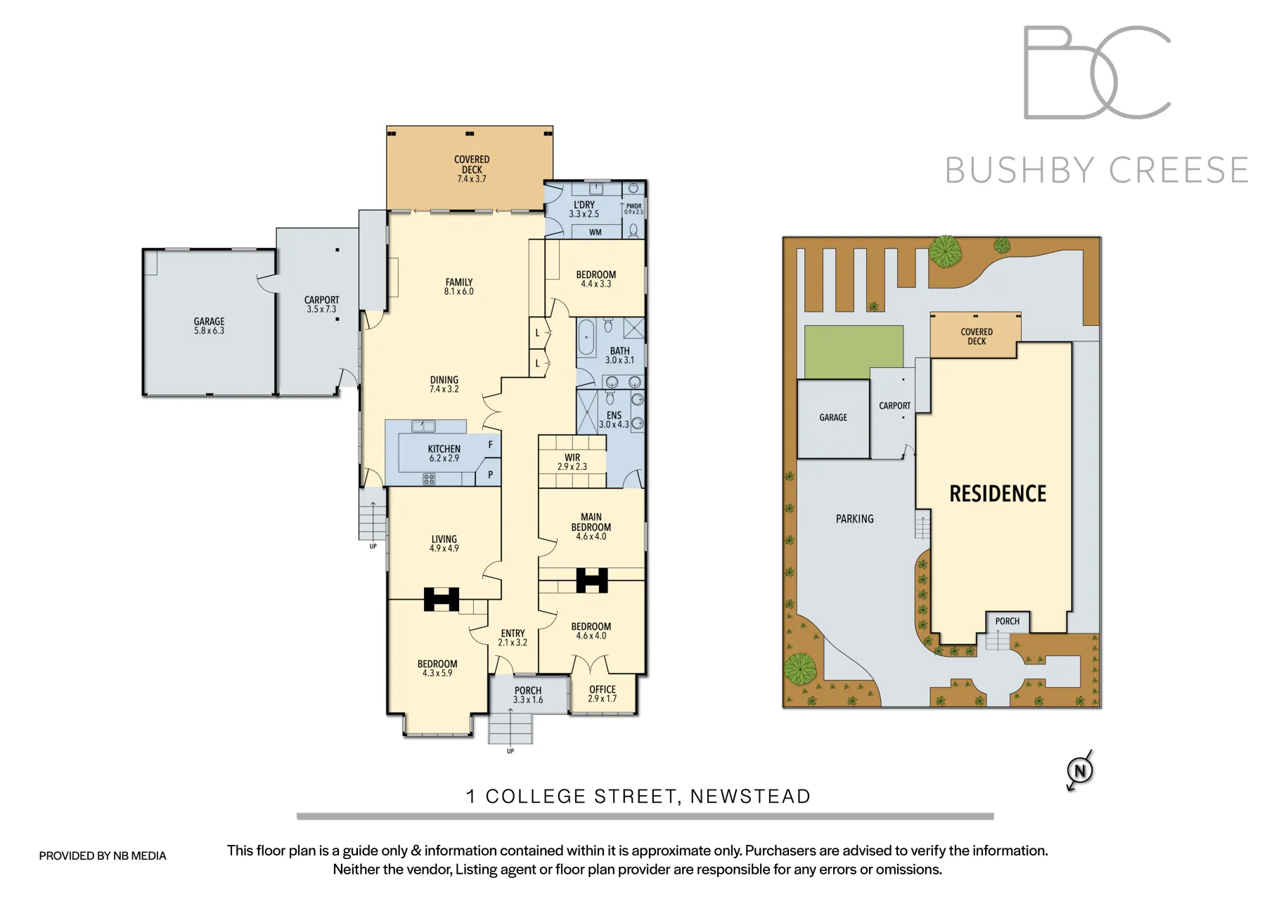 1 College Street floorplan