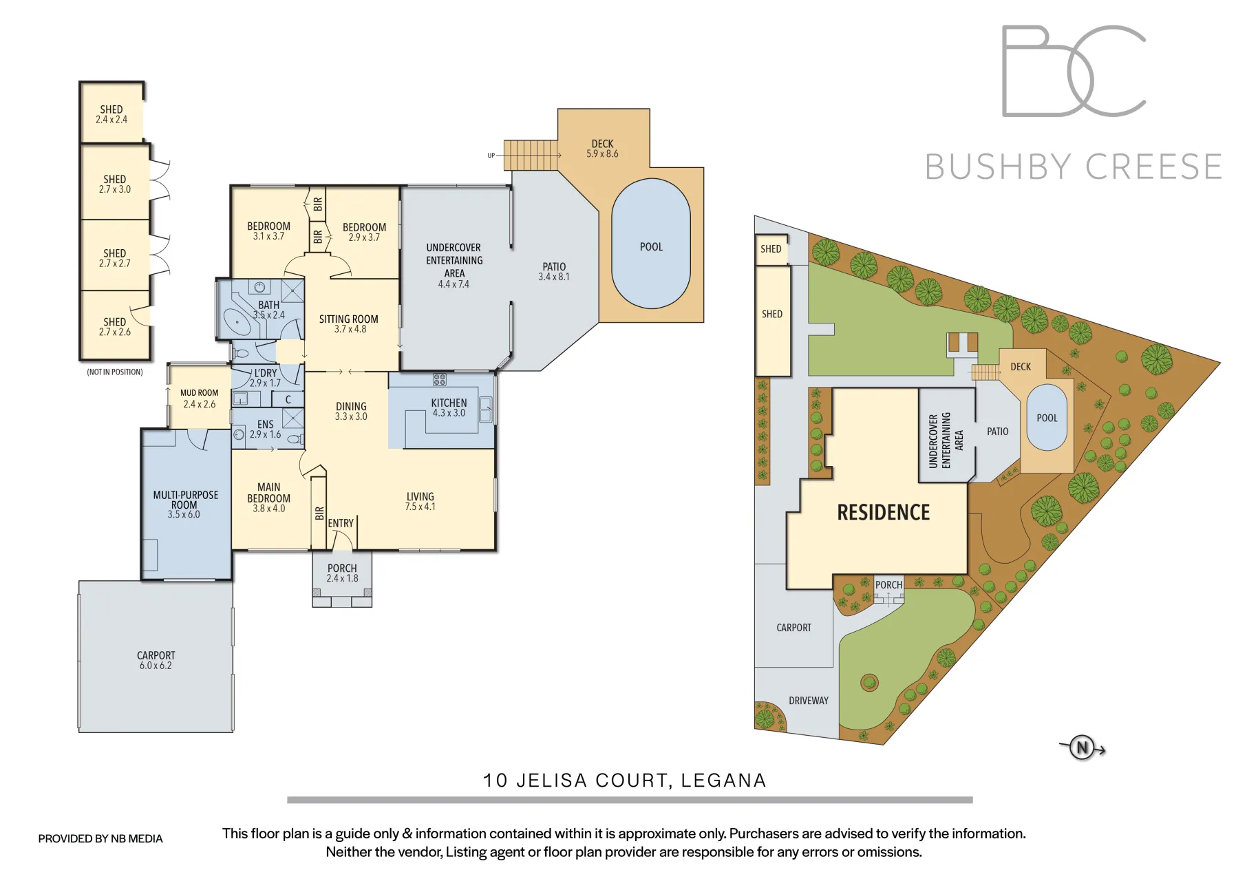 10 Jelisa Court floorplan
