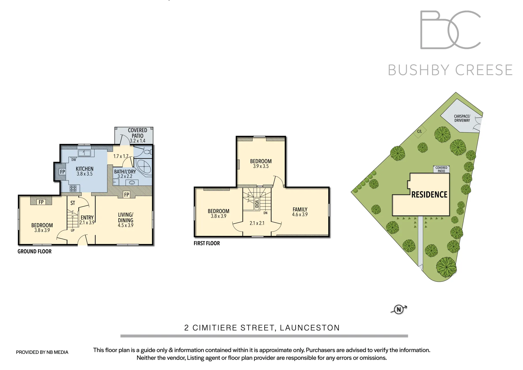 2 Cimitiere Street floorplan