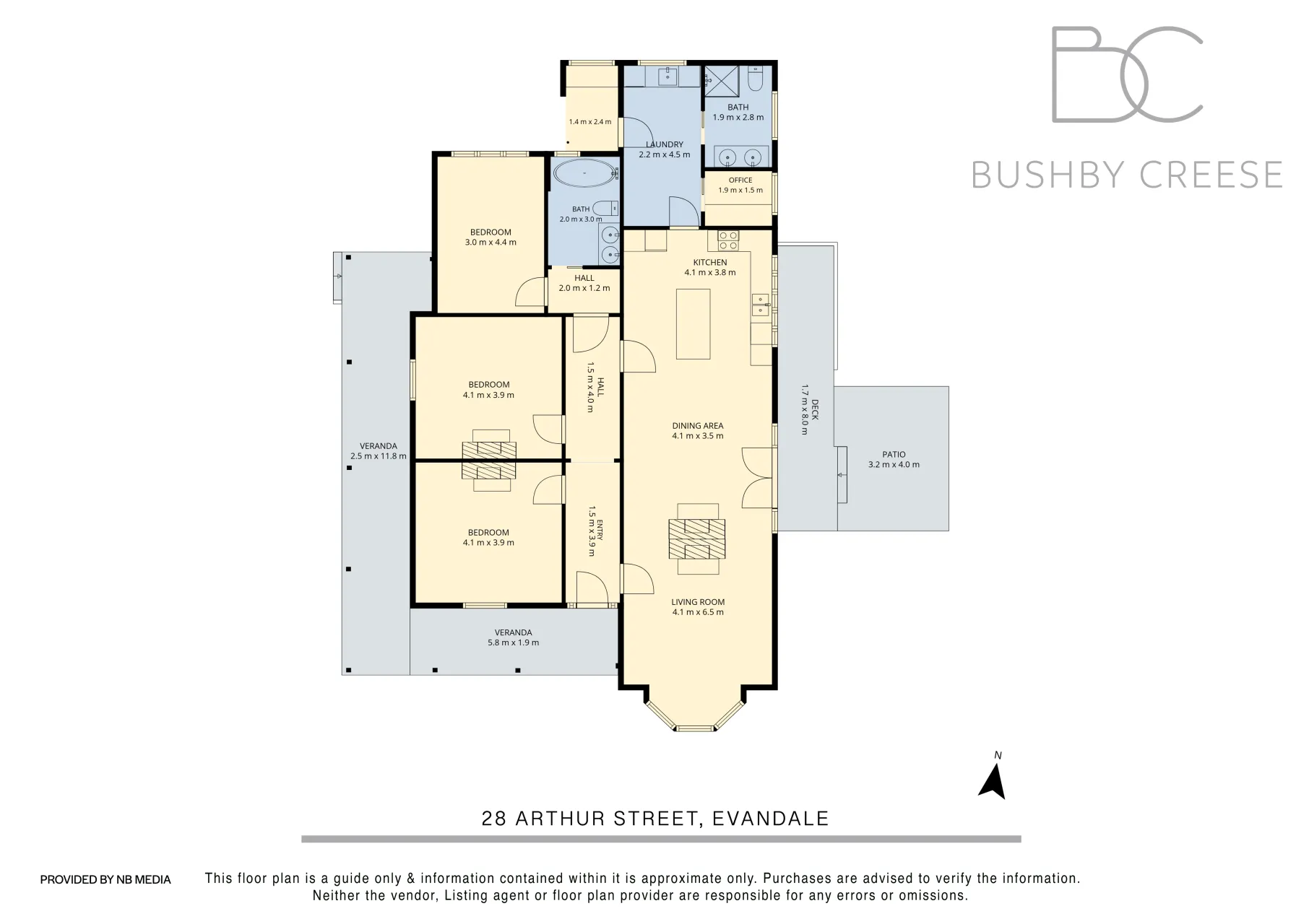 28 Arthur Street floorplan