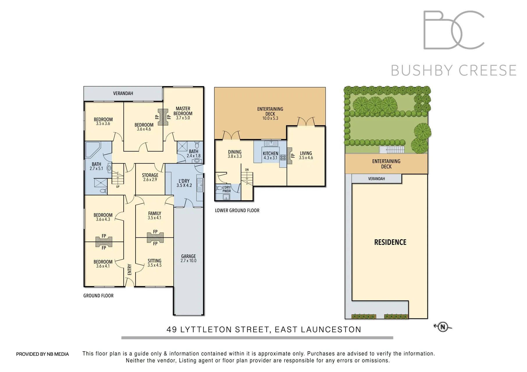 49 Lyttleton Street floorplan